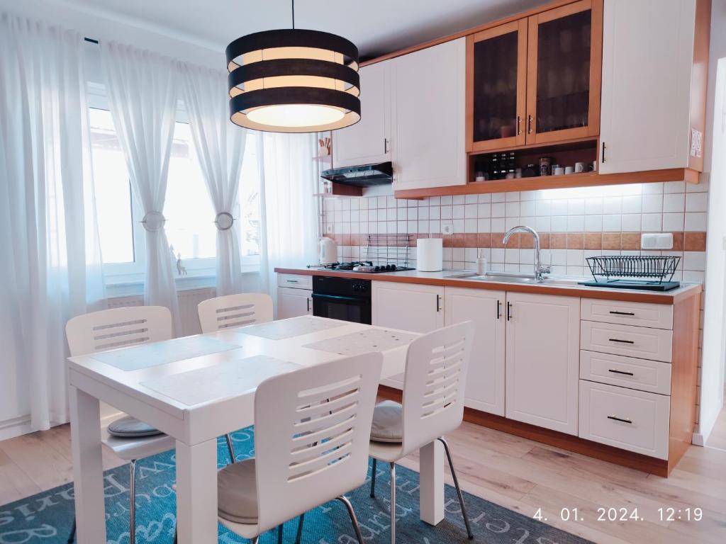 Kuchyňa alebo kuchynka v ubytovaní Lumani Apartment Zagreb with FREE Parking