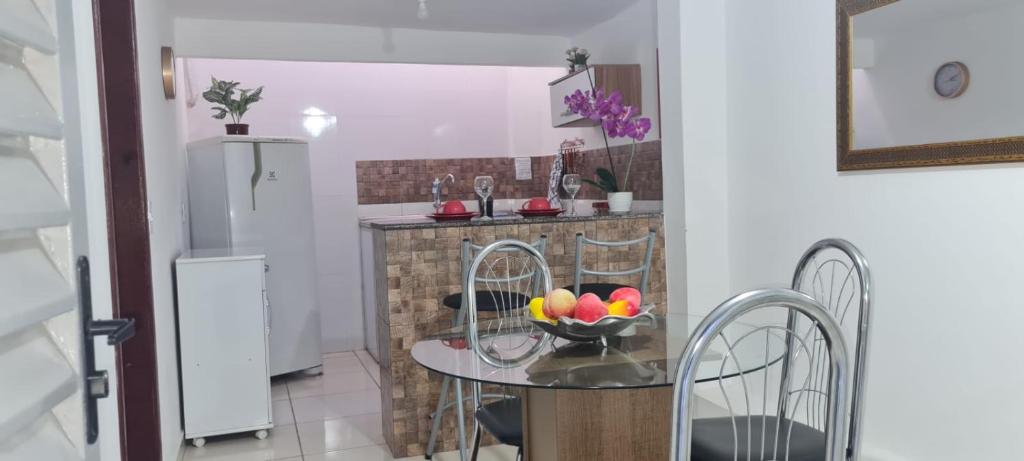 Η κουζίνα ή μικρή κουζίνα στο Apartamento encantador 3A