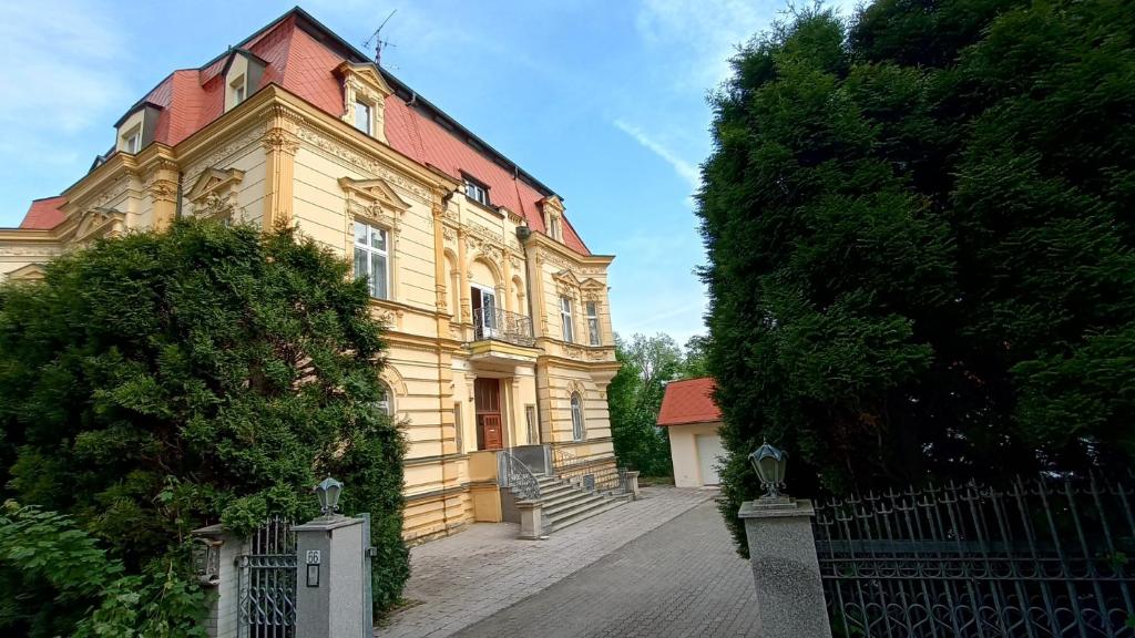 Budova, kde se hostel nachází