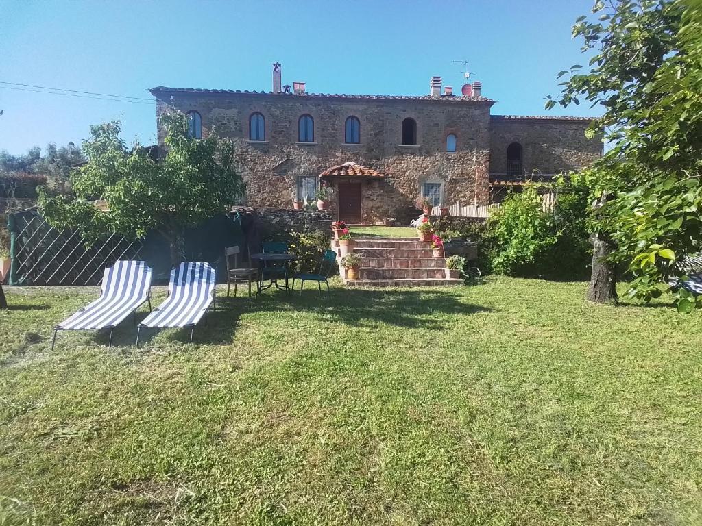 Zahrada ubytování Poderino La Noce