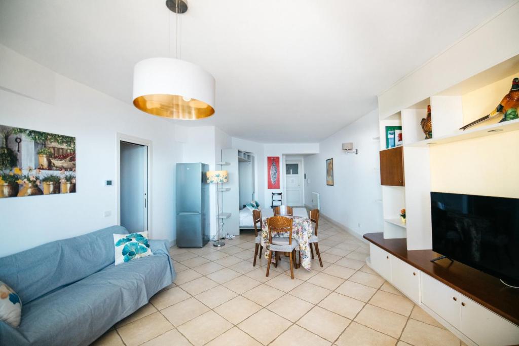 Część wypoczynkowa w obiekcie BayView Apartment - Taormina Holidays