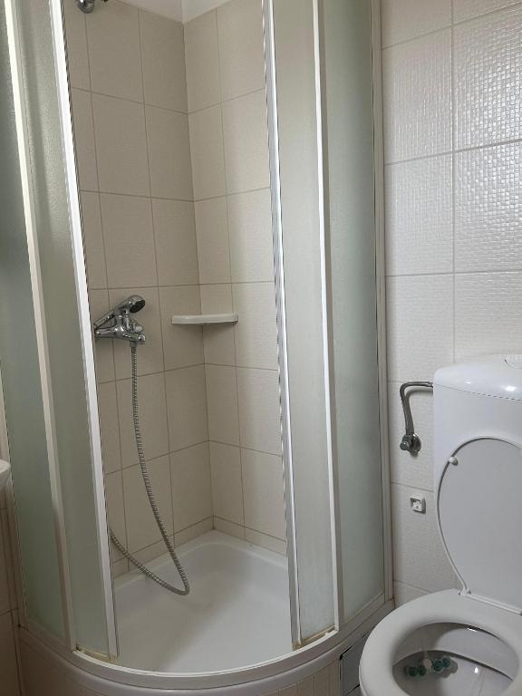 Kúpeľňa v ubytovaní Apartman Bebic