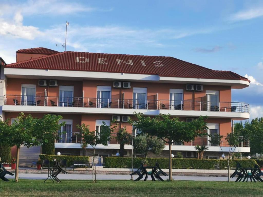 Budynek, w którym mieści się apartament