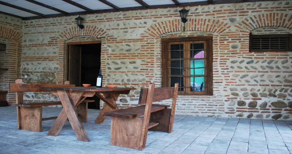 Patio nebo venkovní prostory v ubytování Sighnaghi Central