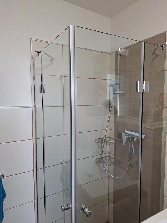 Koupelna v ubytování Ferienwohnung Sandra