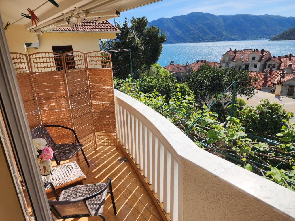 En balkong eller terrasse på Lorena Rooms
