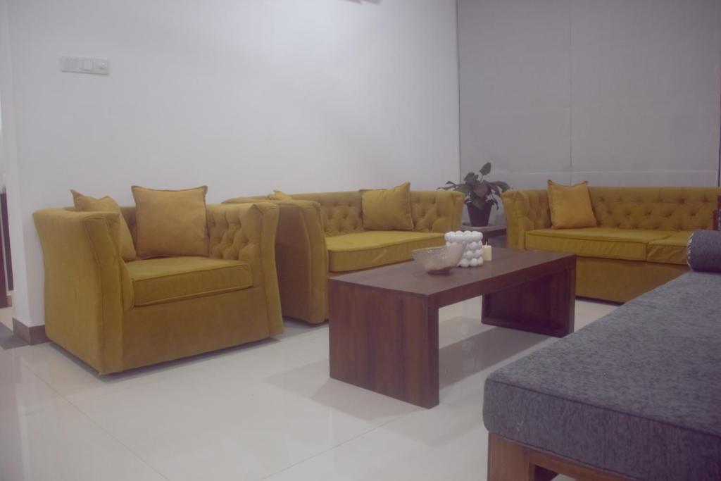 Posezení v ubytování The Motel One - Colombo Border