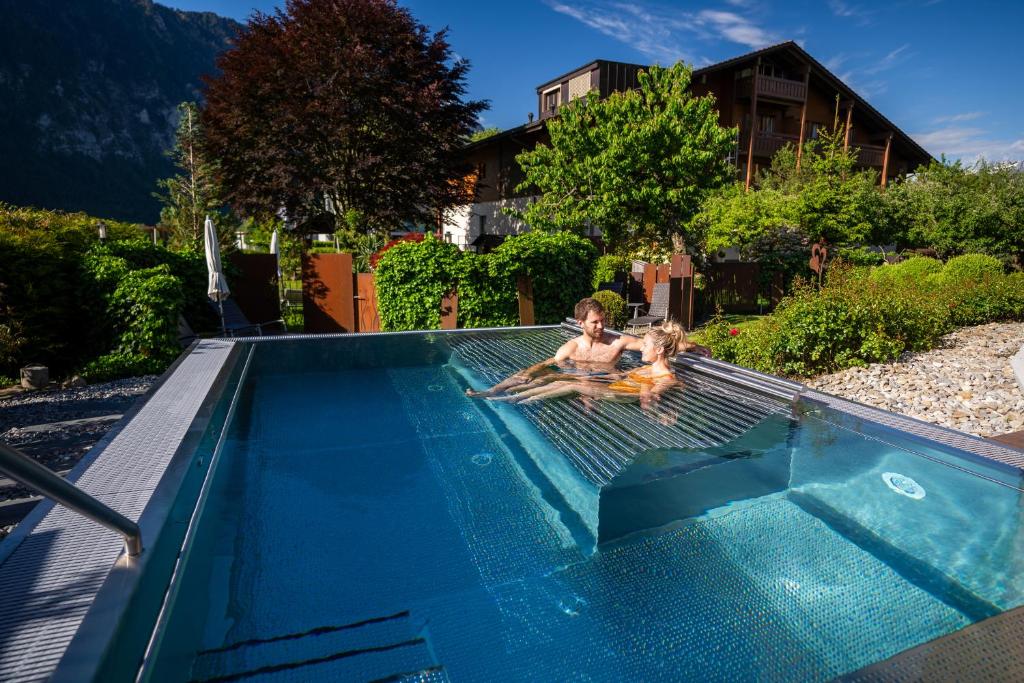 Bazén v ubytování SALZANO Hotel - Spa - Restaurant nebo v jeho okolí