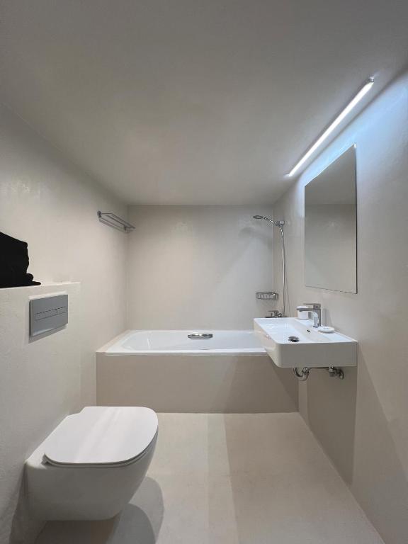 Koupelna v ubytování Viva Properties