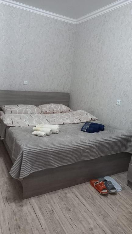 Postel nebo postele na pokoji v ubytování Mark