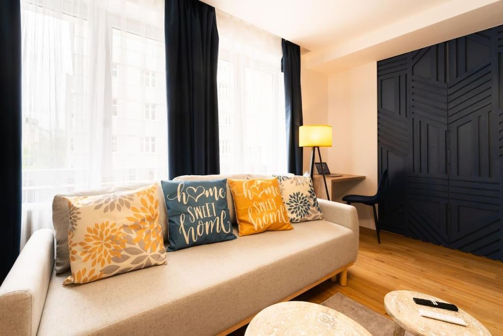 Posezení v ubytování Family Apartment Grohova