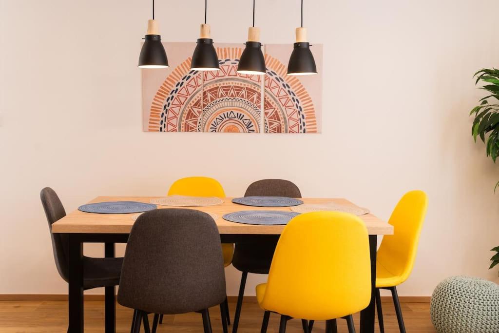 Posezení v ubytování Family Apartment Grohova