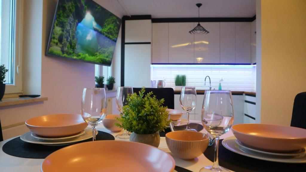 Μια τηλεόραση ή/και κέντρο ψυχαγωγίας στο Apartament Skalny Ślichowice, blisko Targów Kielce, Faktura VAT