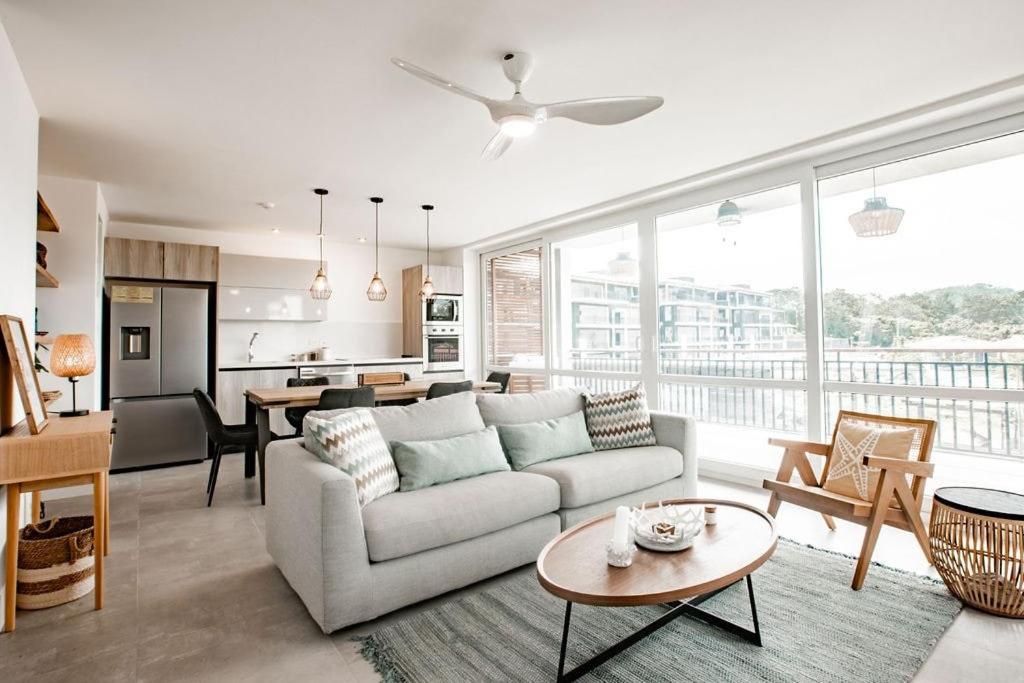 Posezení v ubytování Blue Venao CONDO APARTMENT C21