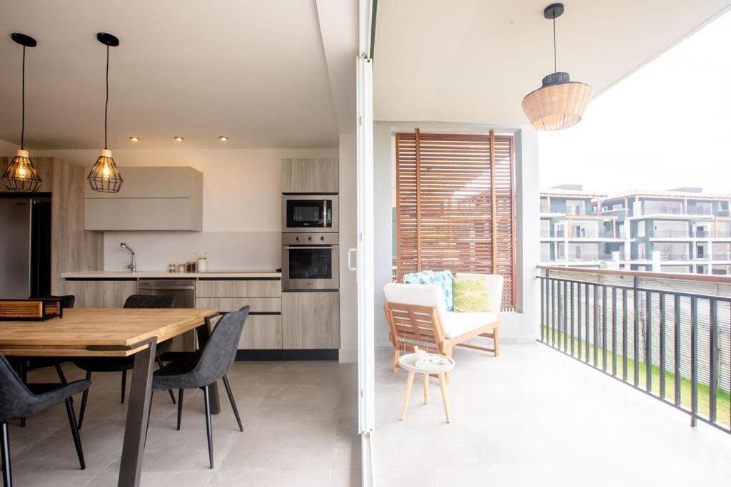 Kuchyň nebo kuchyňský kout v ubytování Blue Venao CONDO APARTMENT C21