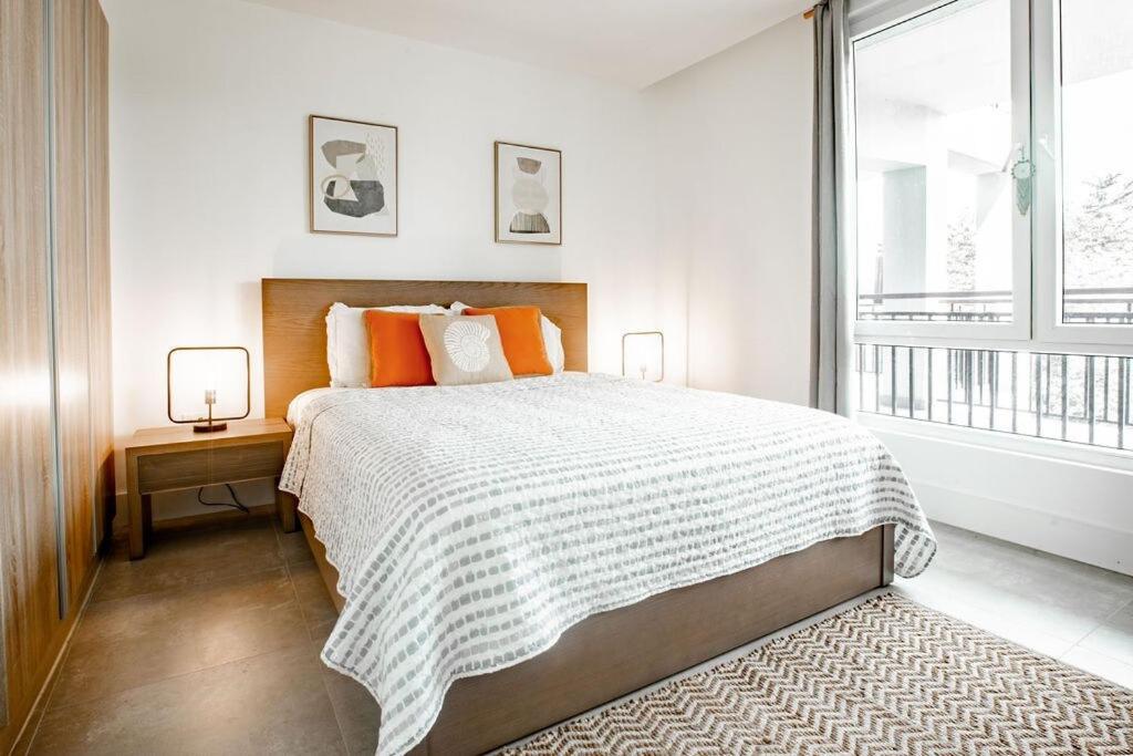 Postel nebo postele na pokoji v ubytování Blue Venao CONDO APARTMENT C21
