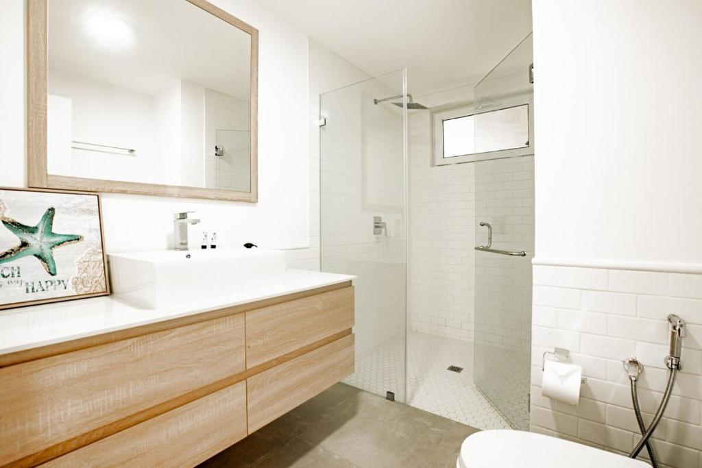 Koupelna v ubytování Blue Venao CONDO APARTMENT C21