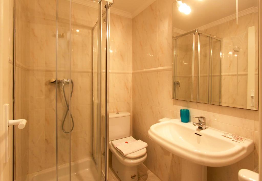 Koupelna v ubytování Apartamento Playa Surf by costablancarent