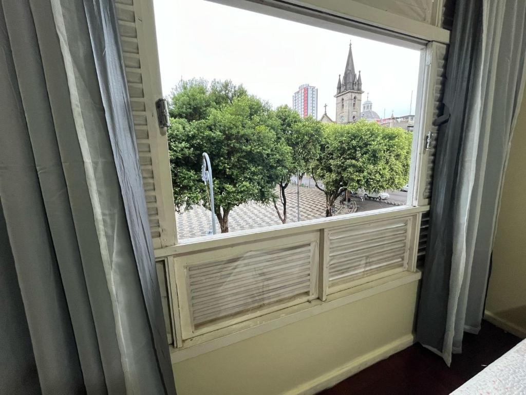 Balkón nebo terasa v ubytování Suite Residencial na Frente do Teatro Amazonas