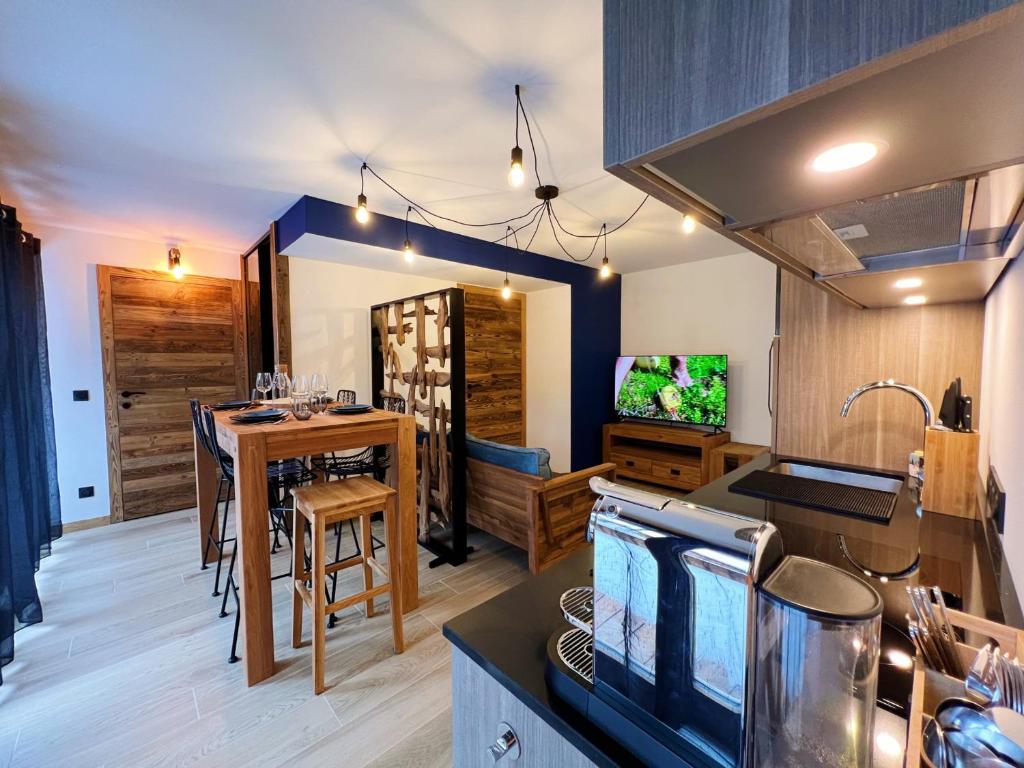 Charmant appartement aux Gets, 2 chambres, Wi-Fi, parking inclus