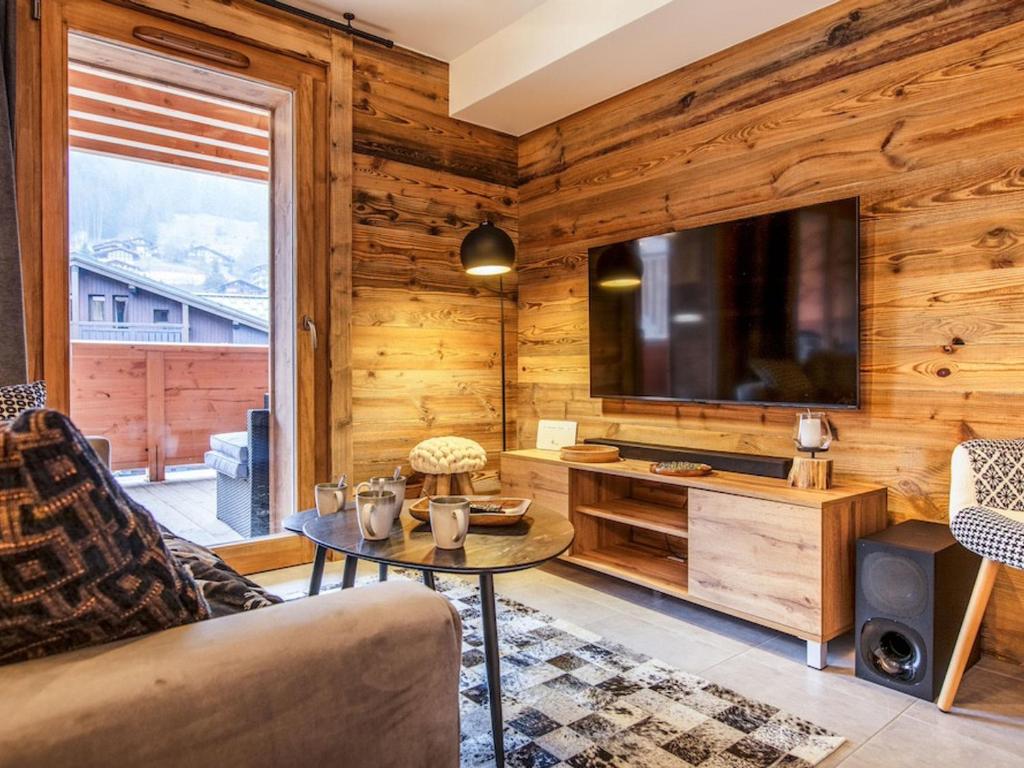 Les Gets : Appartement cosy avec Wi-Fi, parking, linge inclus