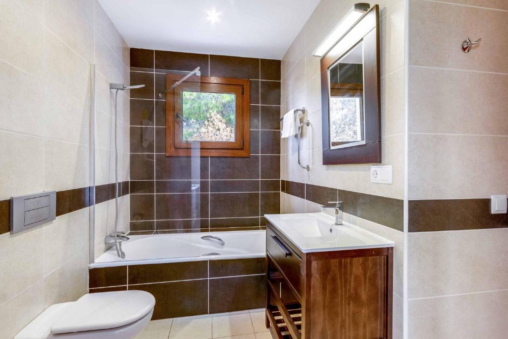 Koupelna v ubytování Villa Alexandria