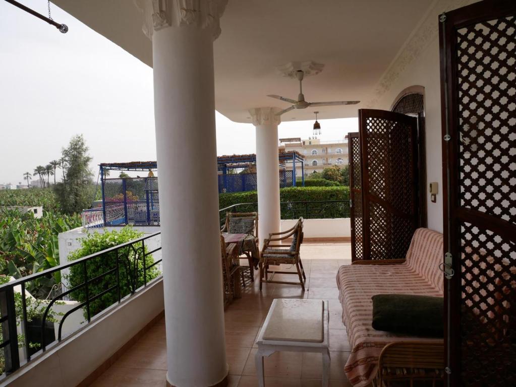 Balkón nebo terasa v ubytování Villa Quiet Place