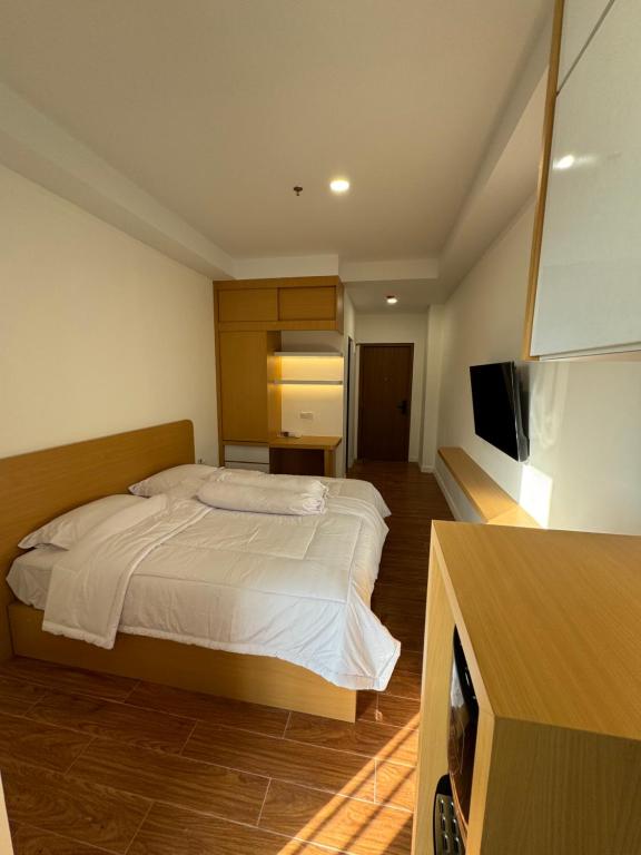 Postel nebo postele na pokoji v ubytování Permata Residence Apartment unit 806, Baloi