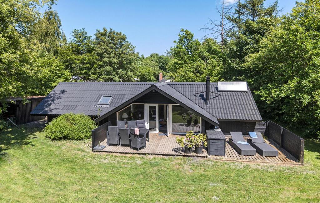 Zahrada ubytování 3 Bedroom Cozy Home In Toftlund