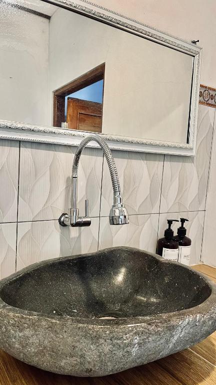Koupelna v ubytování Papahan Bali