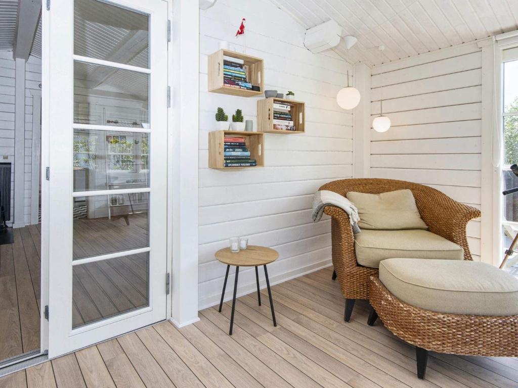 Posezení v ubytování Holiday home Fanø LII