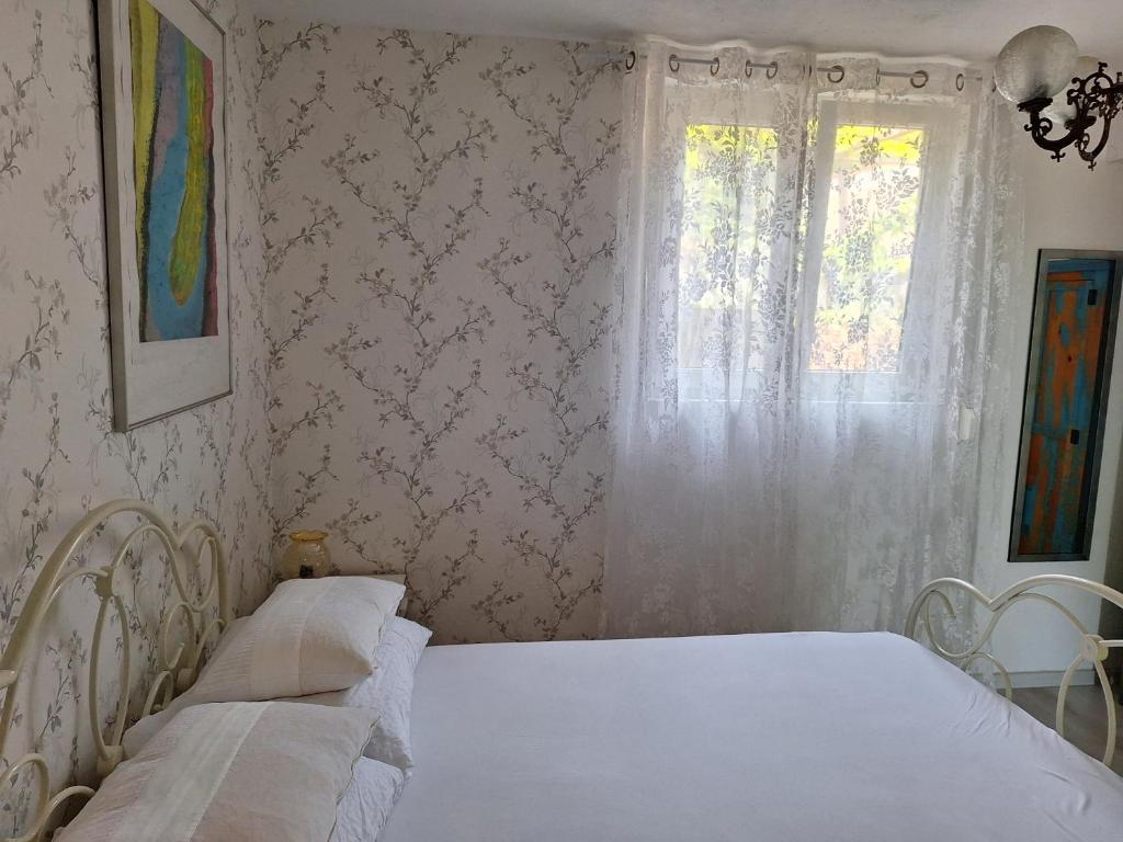 Posteľ alebo postele v izbe v ubytovaní Apartment Srsen