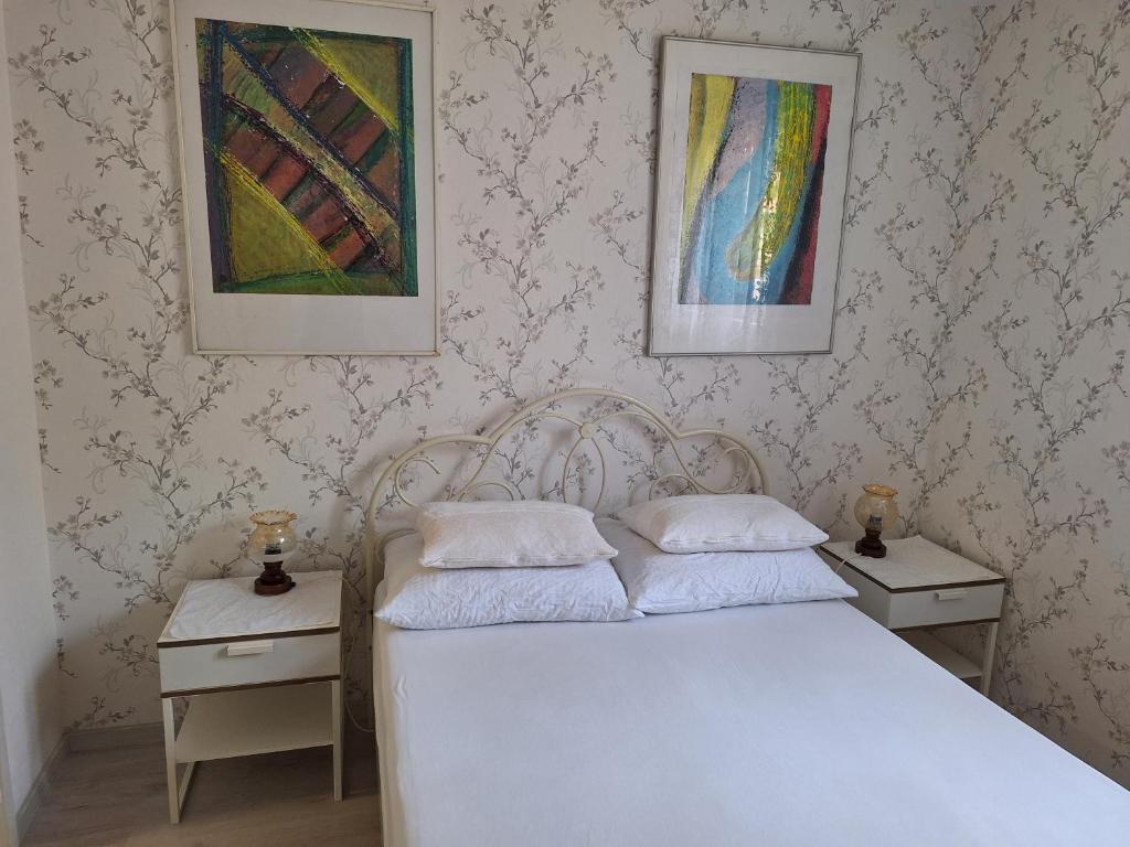 Posteľ alebo postele v izbe v ubytovaní Apartment Srsen