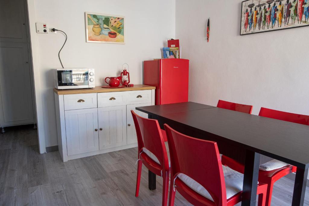 Kuchyň nebo kuchyňský kout v ubytování Casadelfino