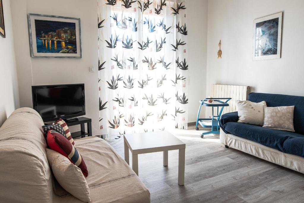 Posezení v ubytování Casadelfino