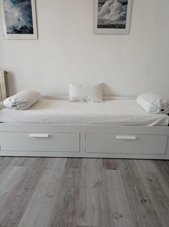 Postel nebo postele na pokoji v ubytování Casadelfino