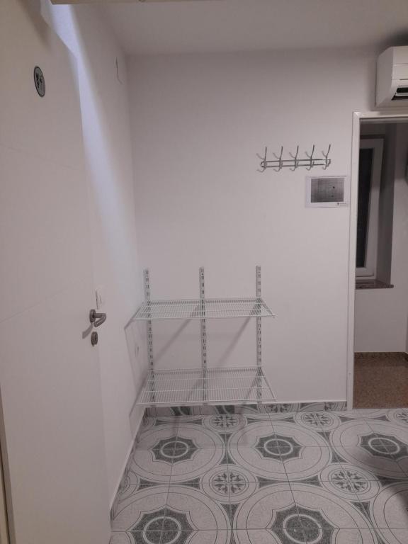 Koupelna v ubytování Apartmani Donella