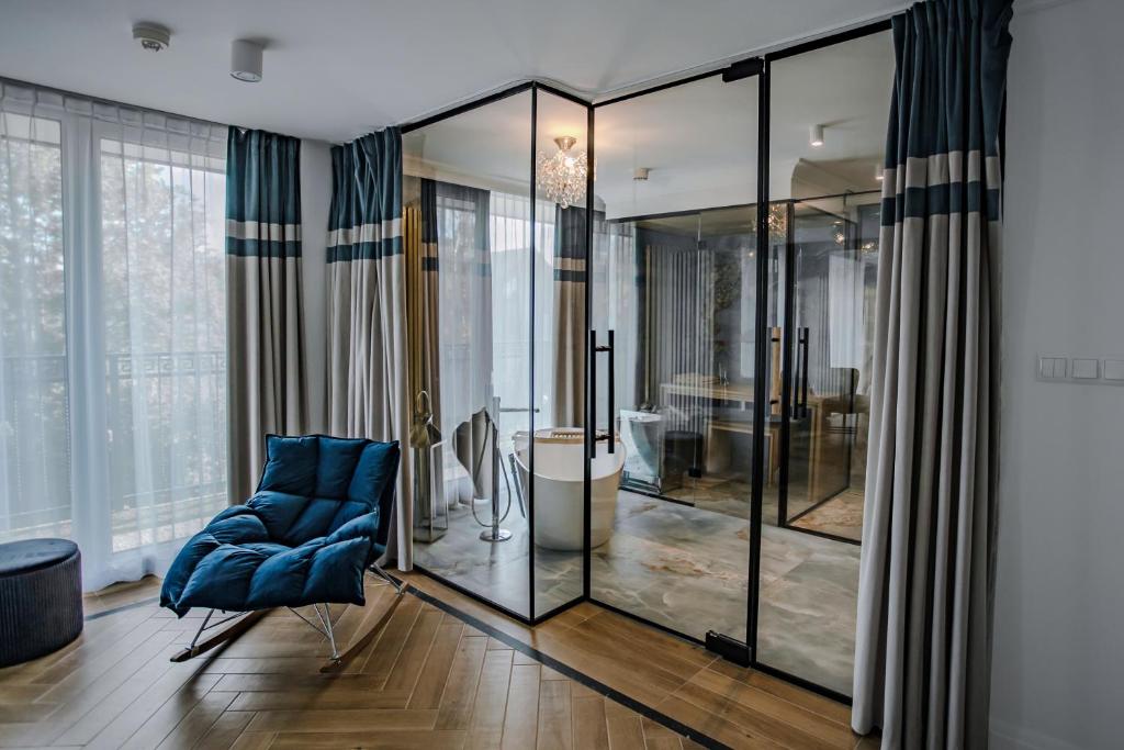 Posedenie v ubytovaní Prawdzic Family Resort & Wellness