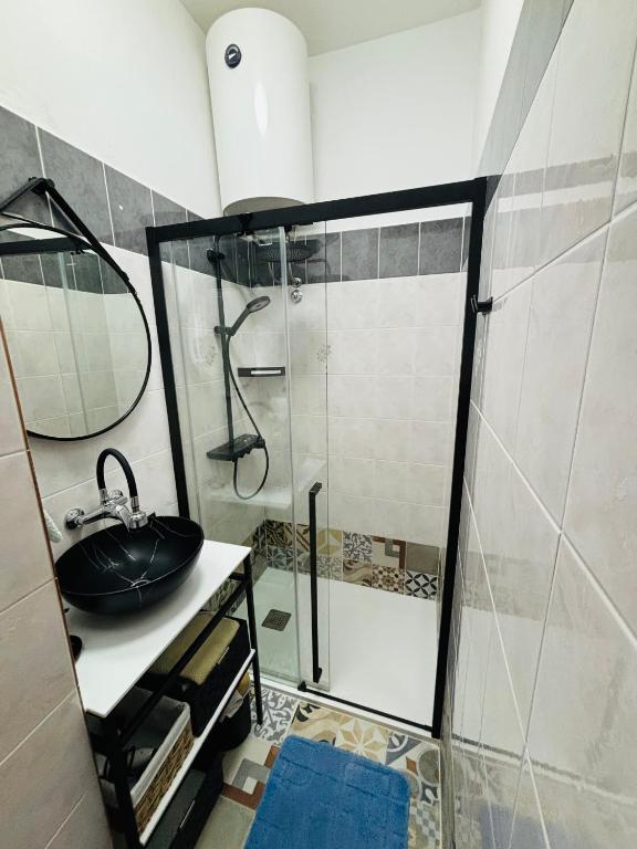 Kúpeľňa v ubytovaní Villa Cvetić