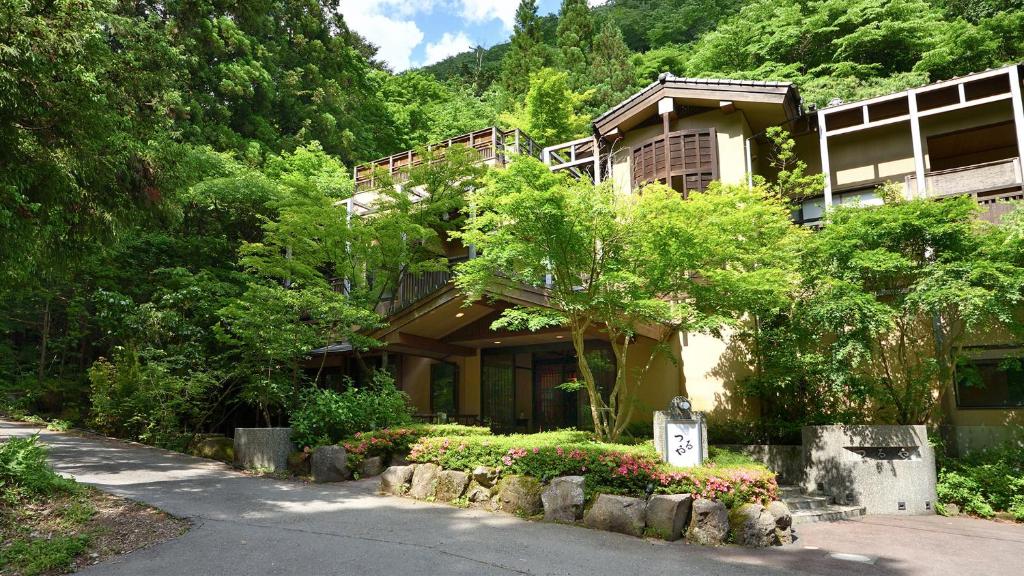 Budova, kde se ryokan nachází