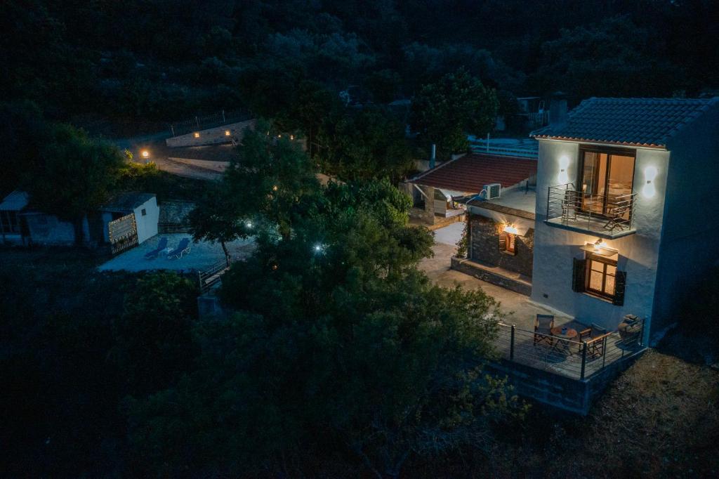 Budova, kde se vila nachází