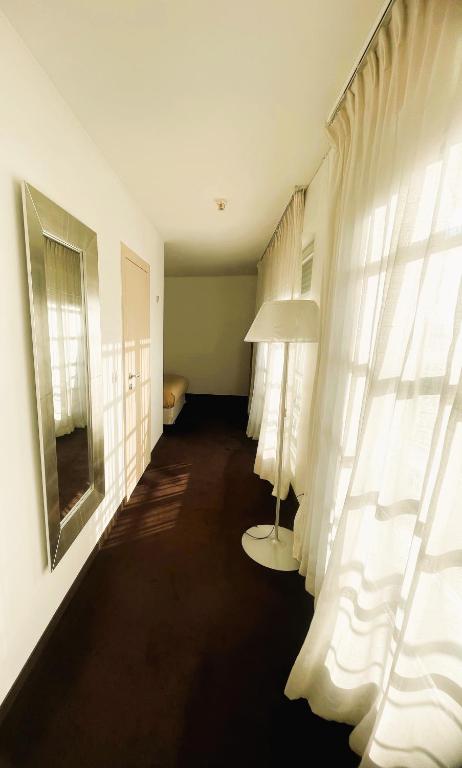 Koupelna v ubytování Hotel Alzinn