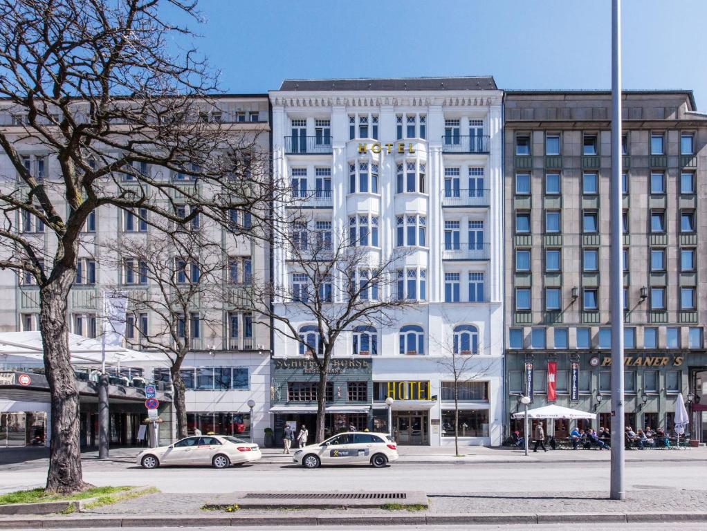 Hotel Kronprinz Hamburg Hauptbahnhof - Resim 6