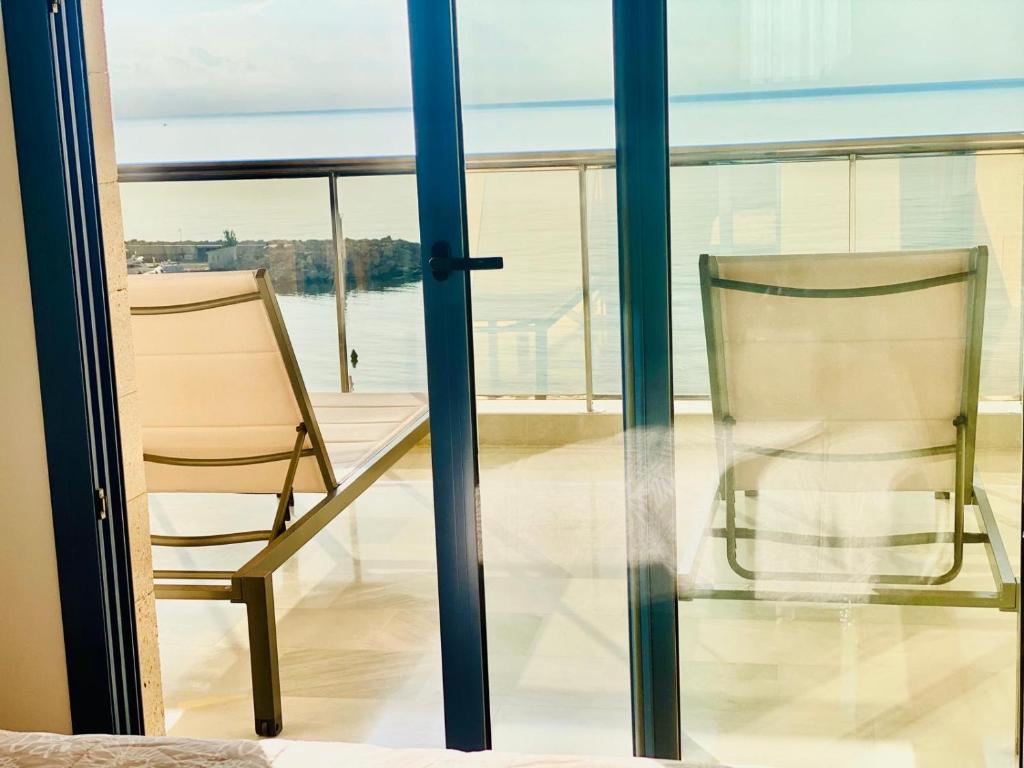Balkón nebo terasa v ubytování Villa Puerto Beach vistas al mar