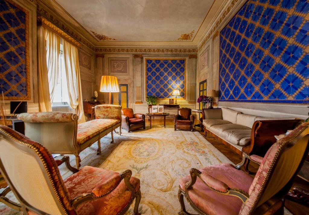 Posezení v ubytování Palazzo Rocchi - Residenza D'Epoca