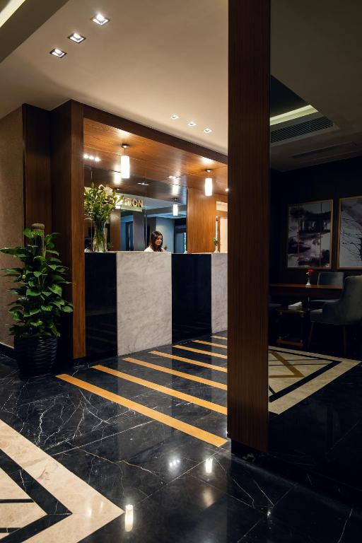 Vstupní hala nebo recepce v ubytování Marwa Palace Hotel Cairo