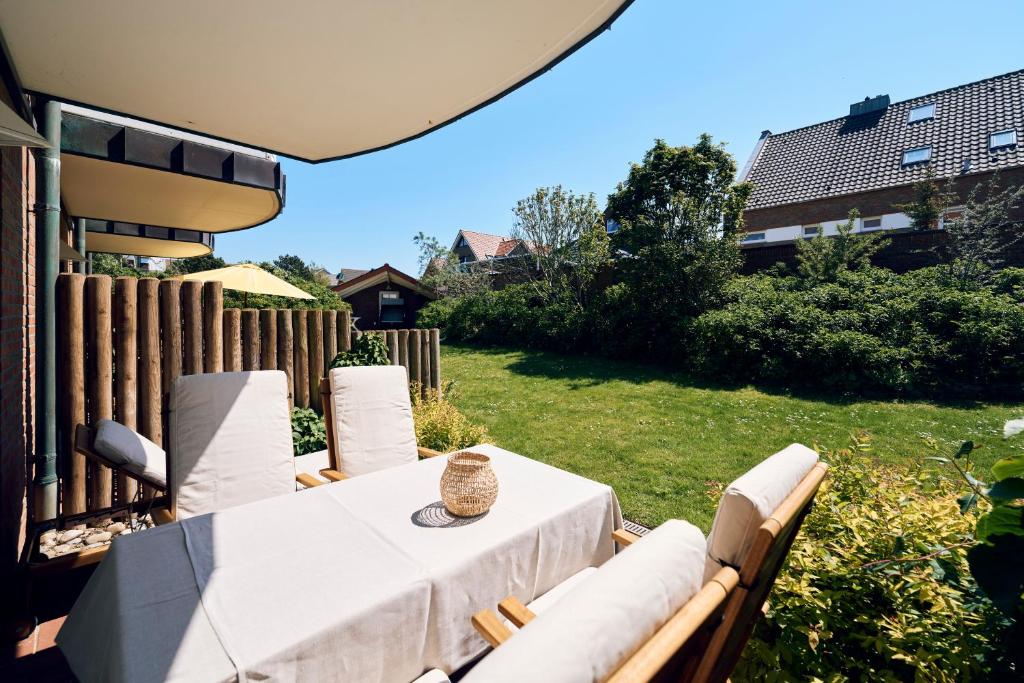 Zahrada ubytování Haus Nordstrand