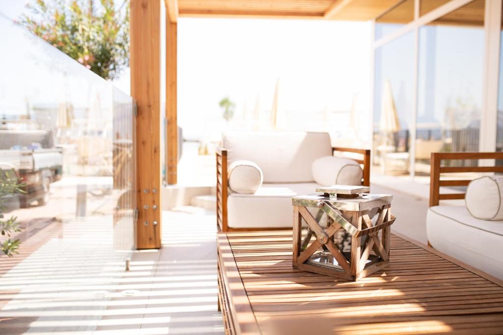 Posezení v ubytování Hotel Capanni
