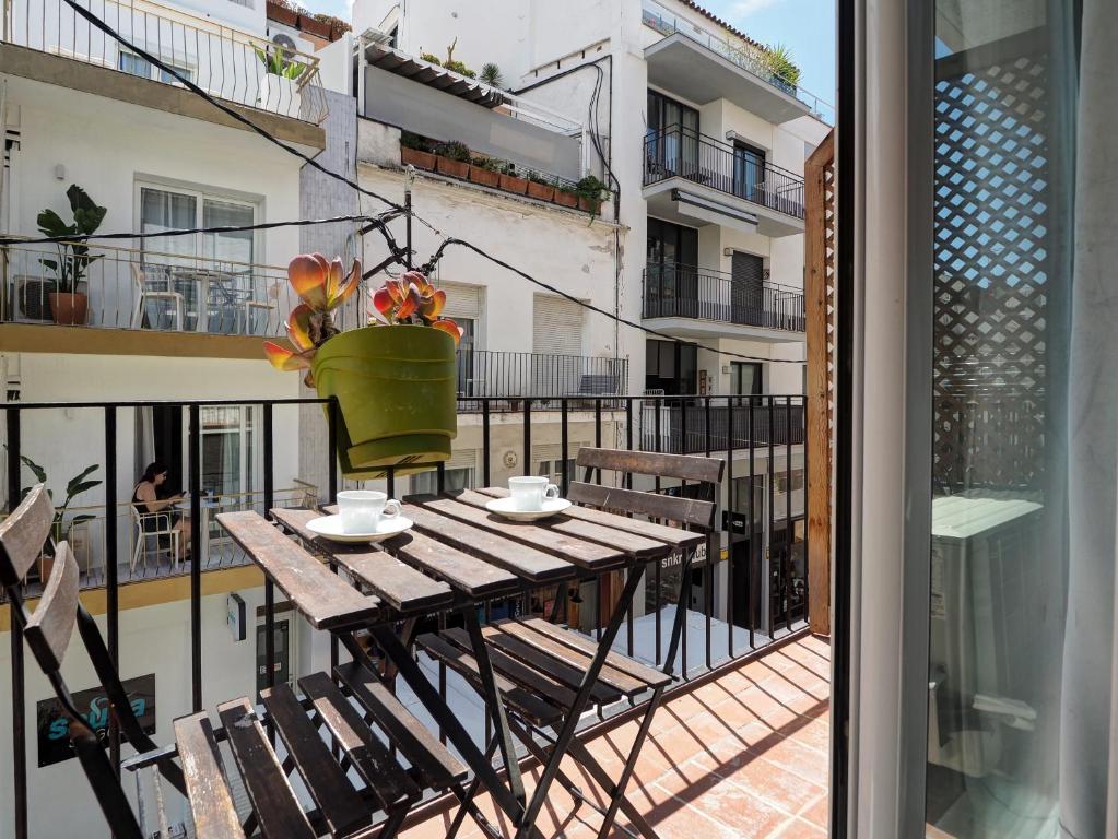 Balkón alebo terasa v ubytovaní Pura Vida Apartment by Hello Homes Sitges