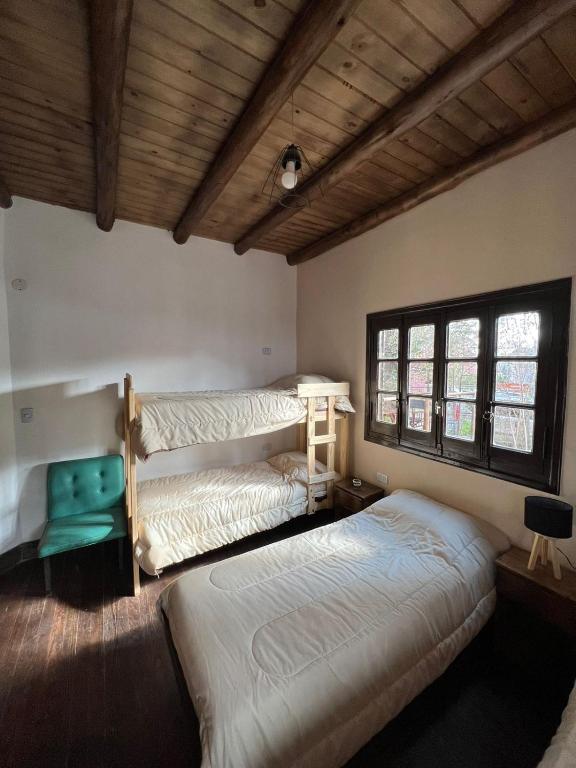 Postel nebo postele na pokoji v ubytování Santa Clara